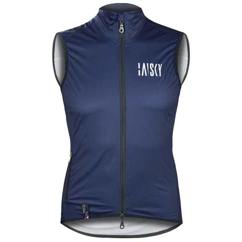 Baisky Mens Double Zipper Wind Vest