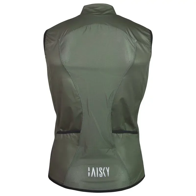 Baisky Mens Double Zipper Wind Vest