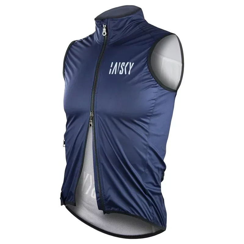 Baisky Mens Double Zipper Wind Vest