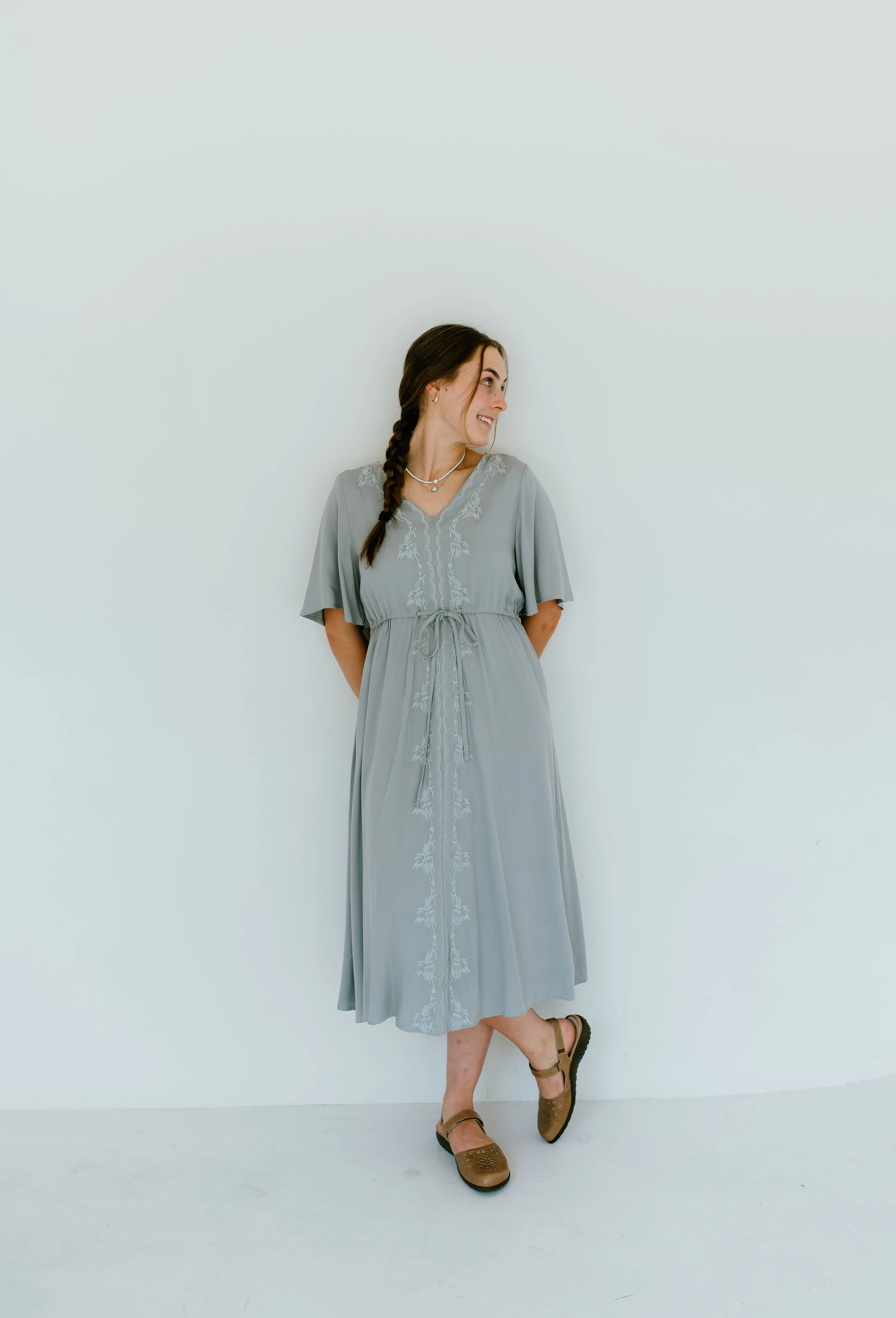 Bekah Embroidered Dress