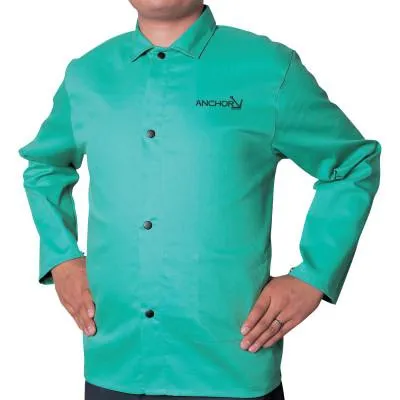 Best Welds Cotton Sateen Jacket, 3X-Large, Visual Green, CA-1200-3XL