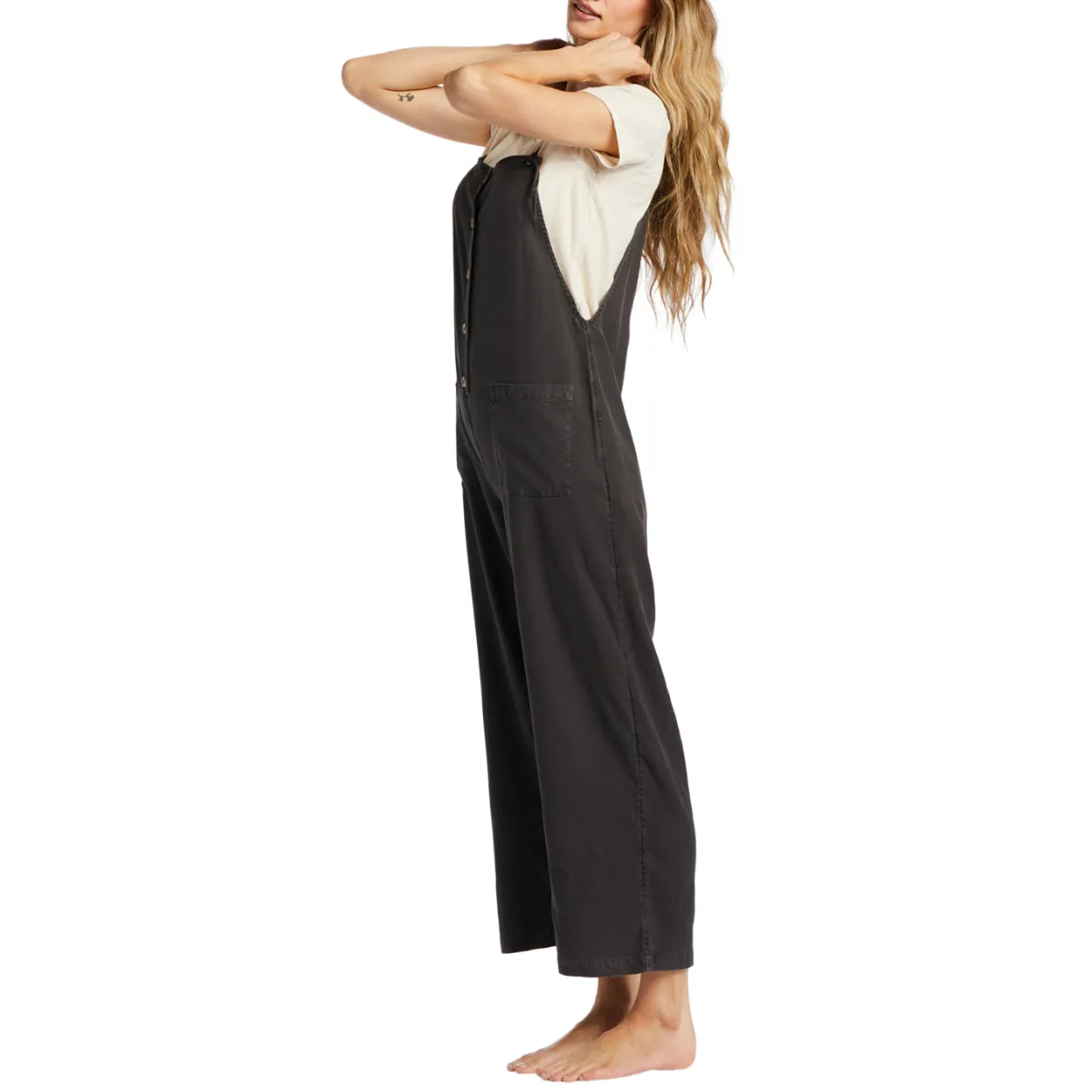 Billabong Women's Beach Cruiser Wide Leg Overalls