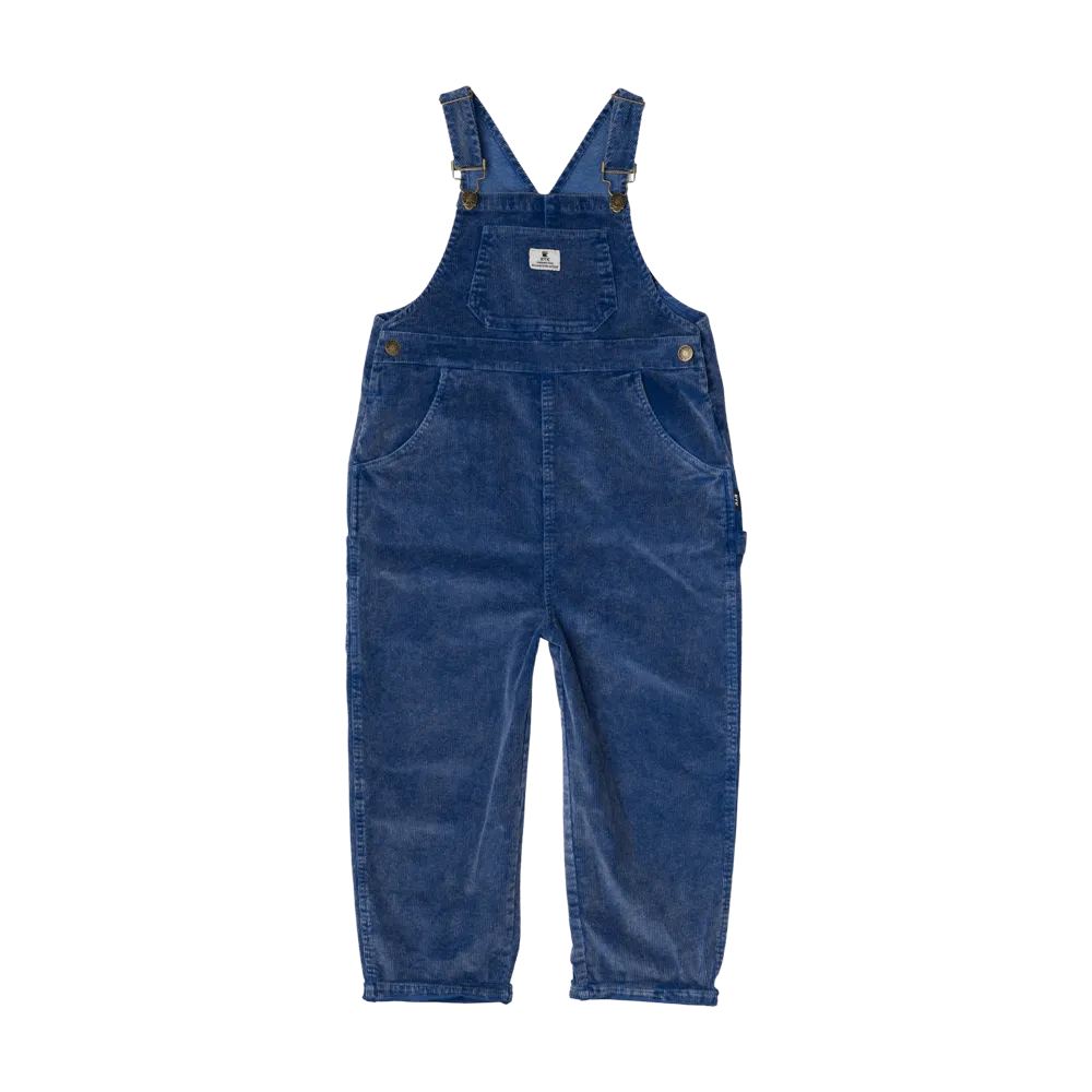 Blue Cord Overalls