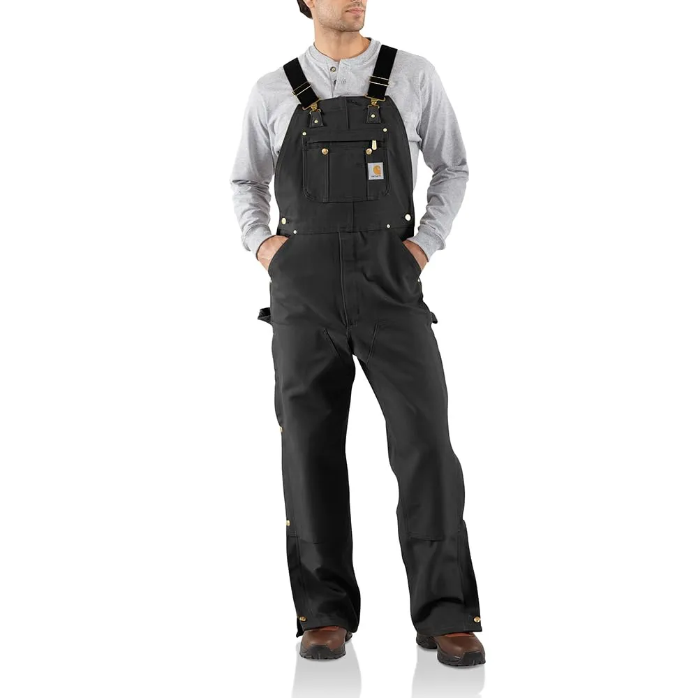 Carhartt 106671 Mens Loose Fit Firm Duck Bib Overall