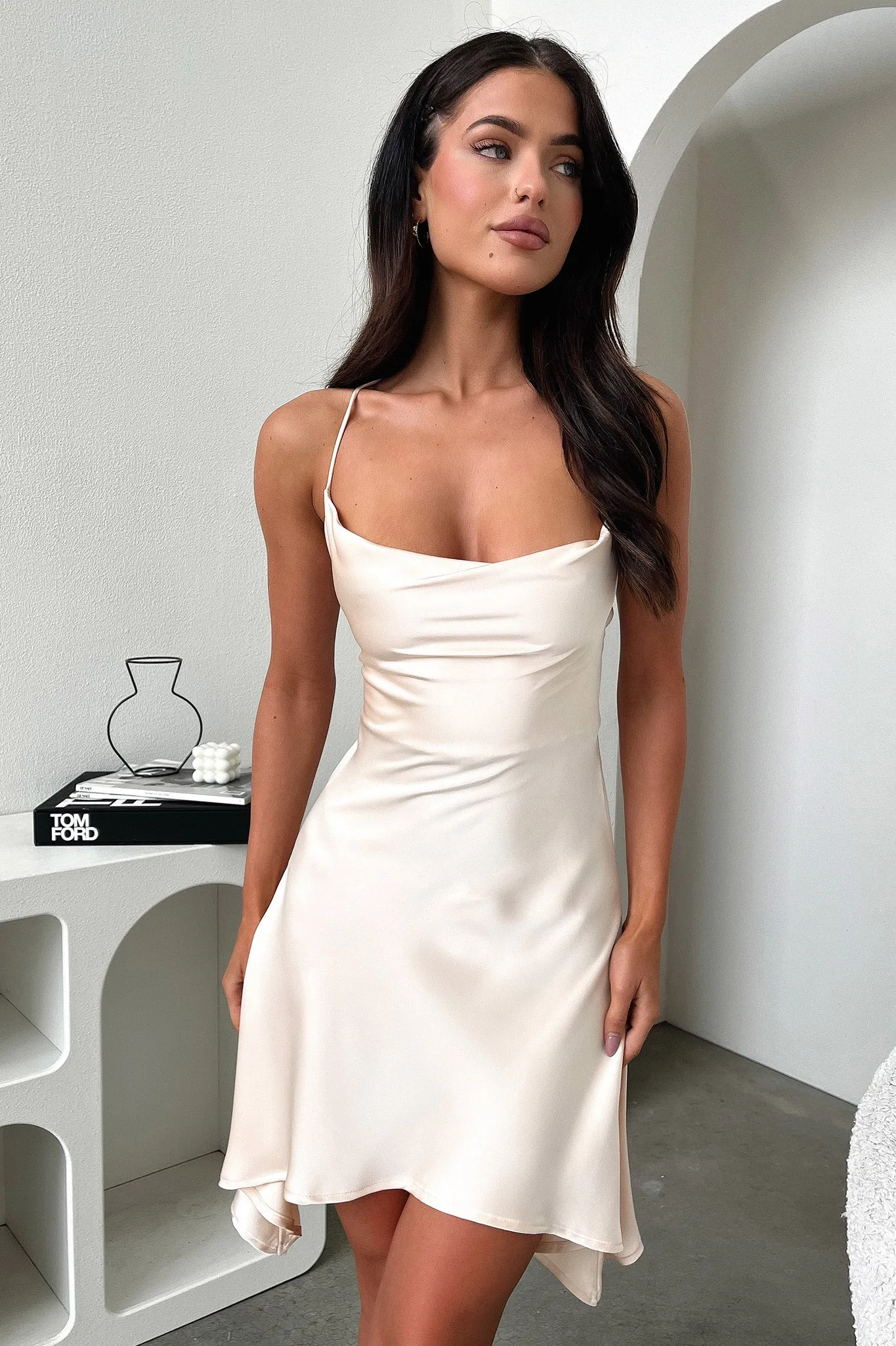 Celeste Dress - Champagne