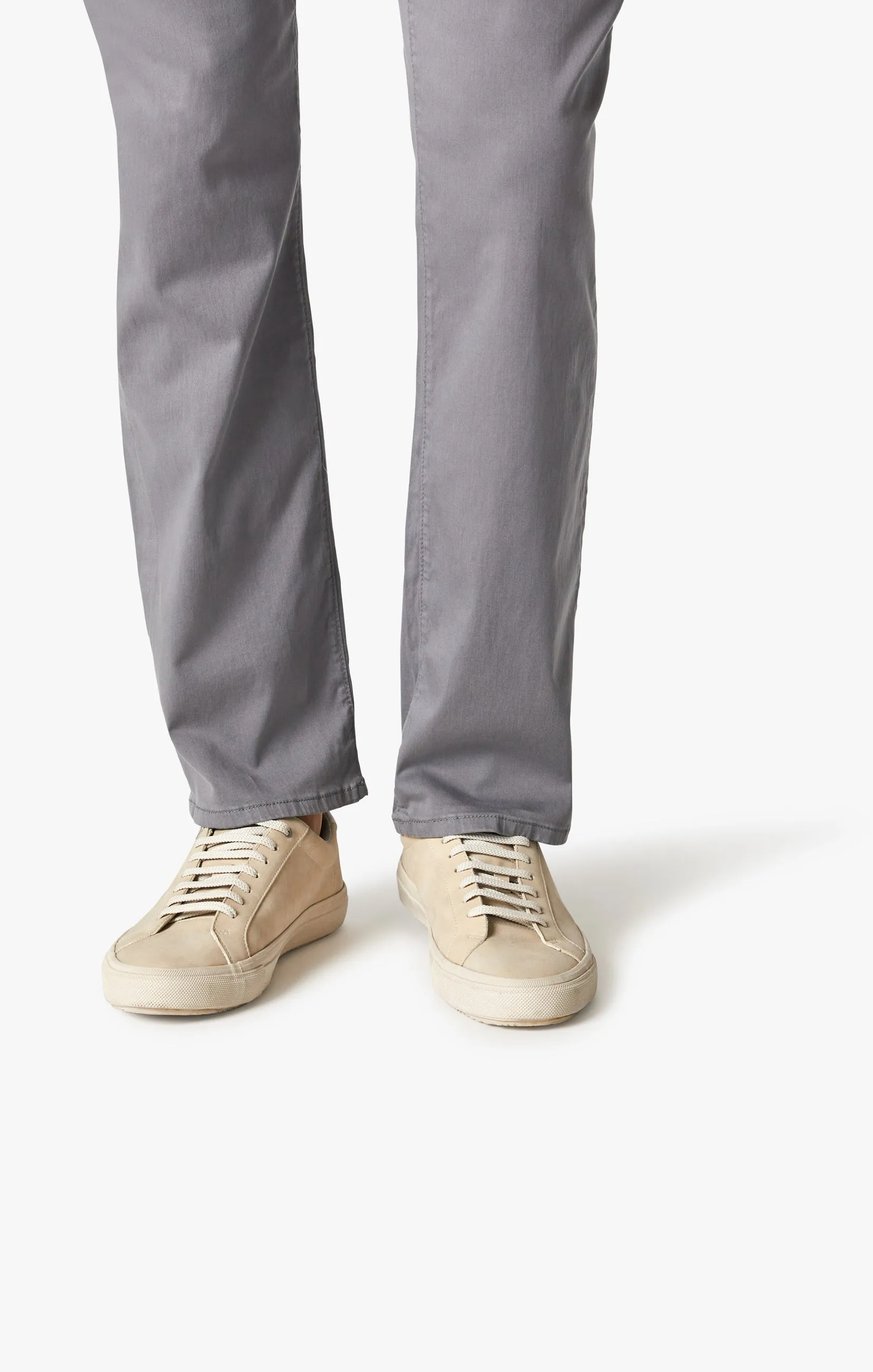 Charisma Relaxed Straight Chino Pants In Shark Twill