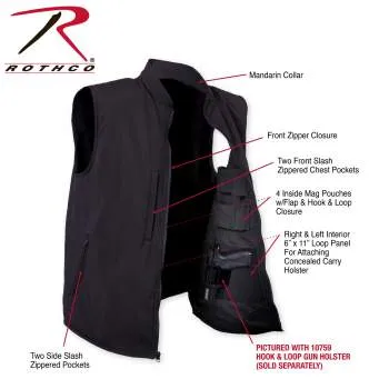 Concealed Carry Soft Shell Vest