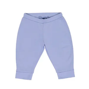 Cotton Jogger Pants in Chambray Blue