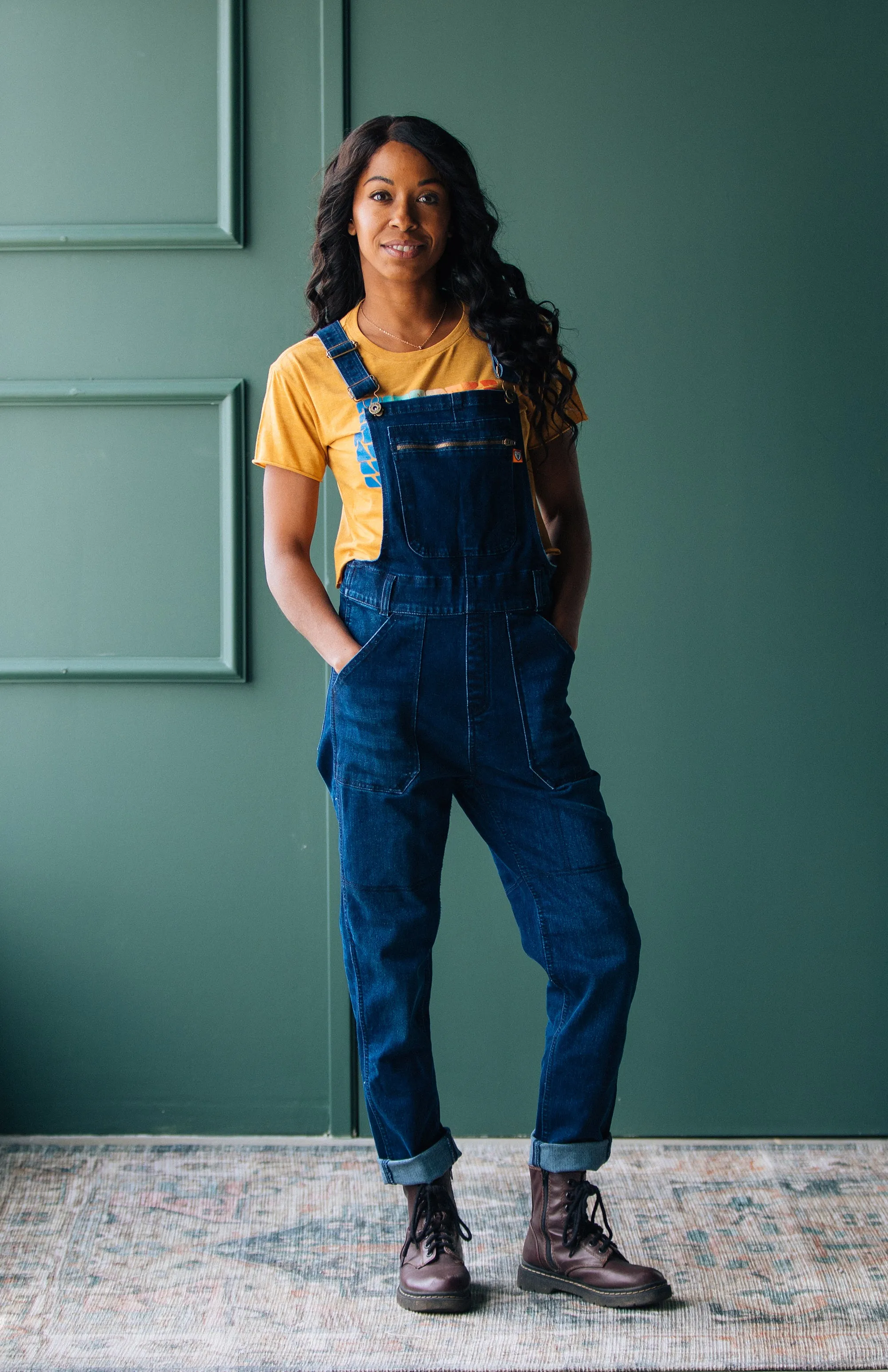 Daisy Overalls Blue