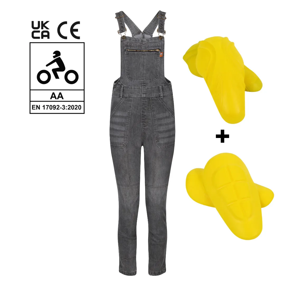 Daisy Overalls Grey