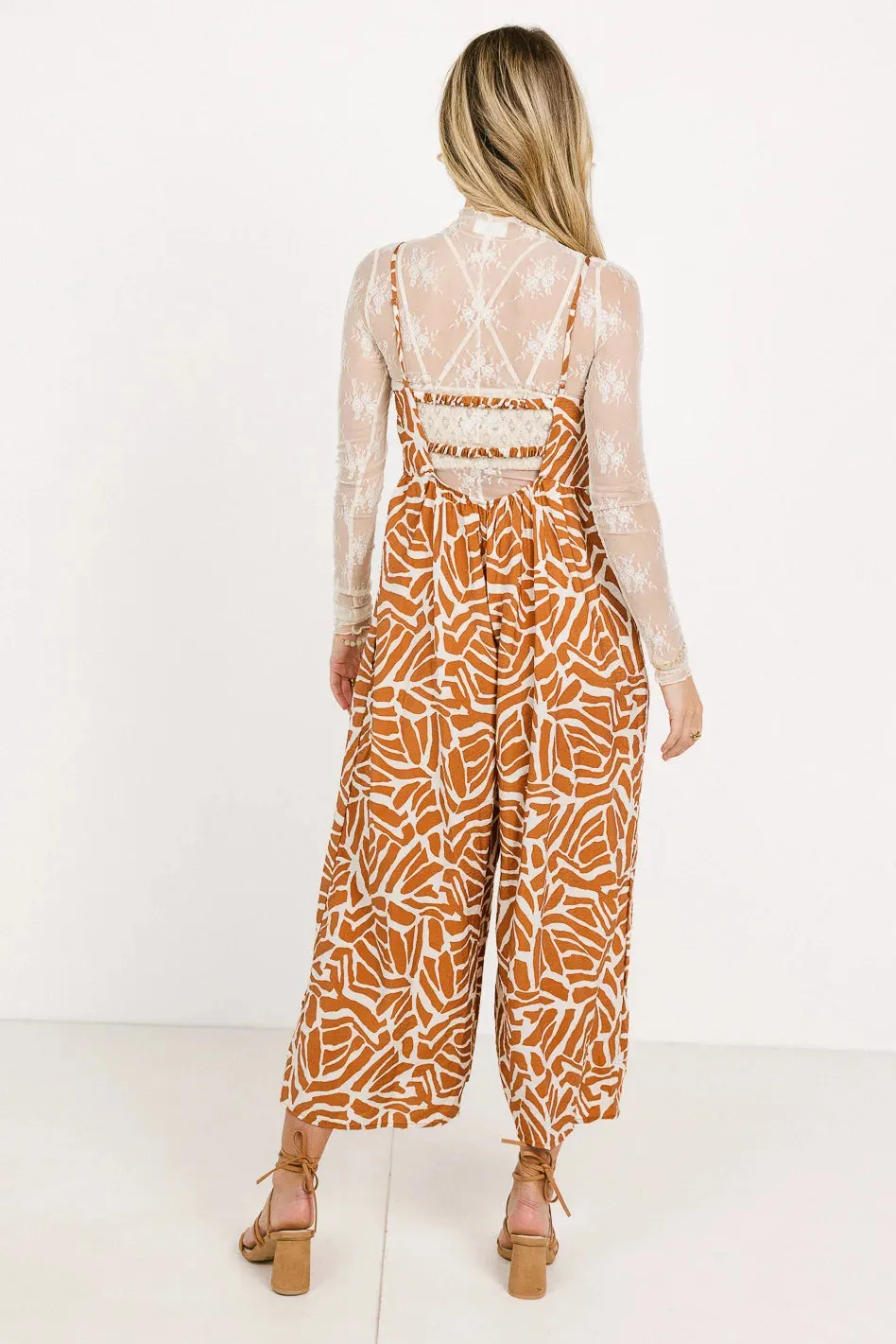 Dannika Printed Jumpsuit - FINAL SALE