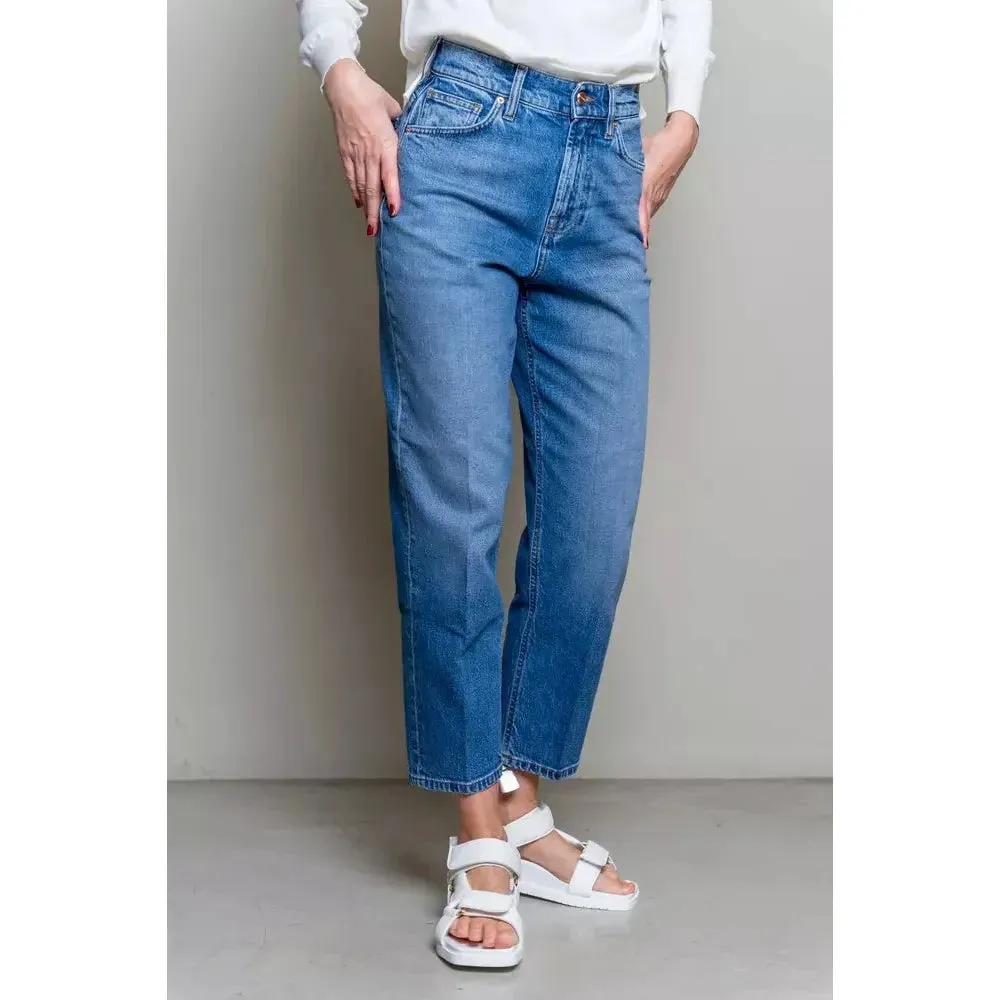 Don The Fuller Elevated Blue High-Waist Denim for Women