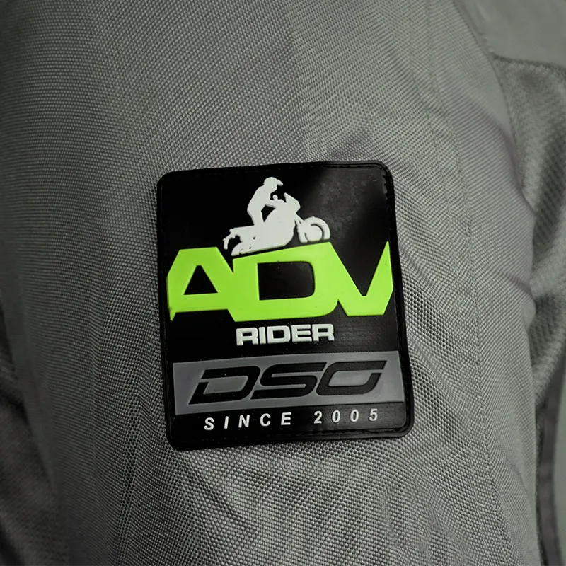 DSG Adv Riding Jacket Grey Black Yellow Flou