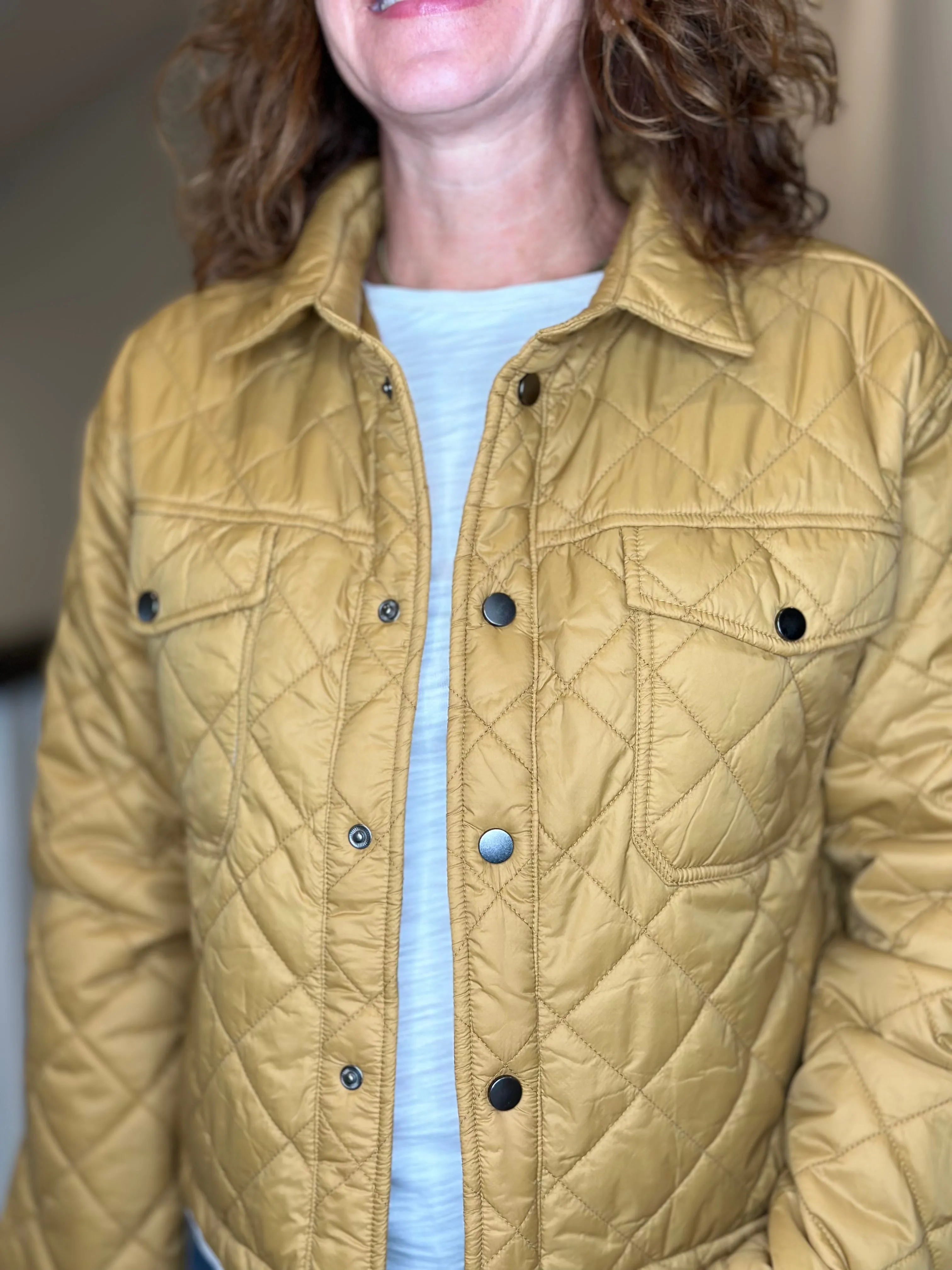 Dylan Hi Lo Ranch Jacket in Gold Rush