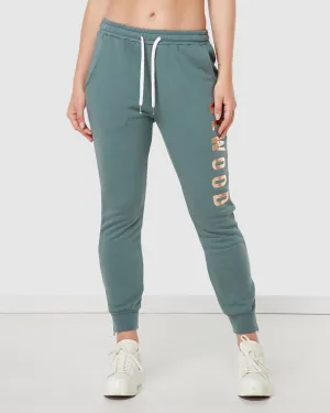 Elwood Huff N Puff Track Pants Hunter Green