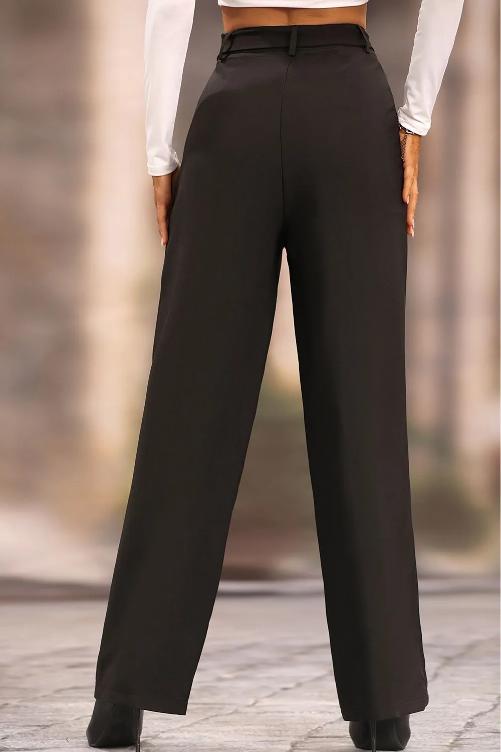 Enchanted Elegance Long Loose Fit Straight Pants