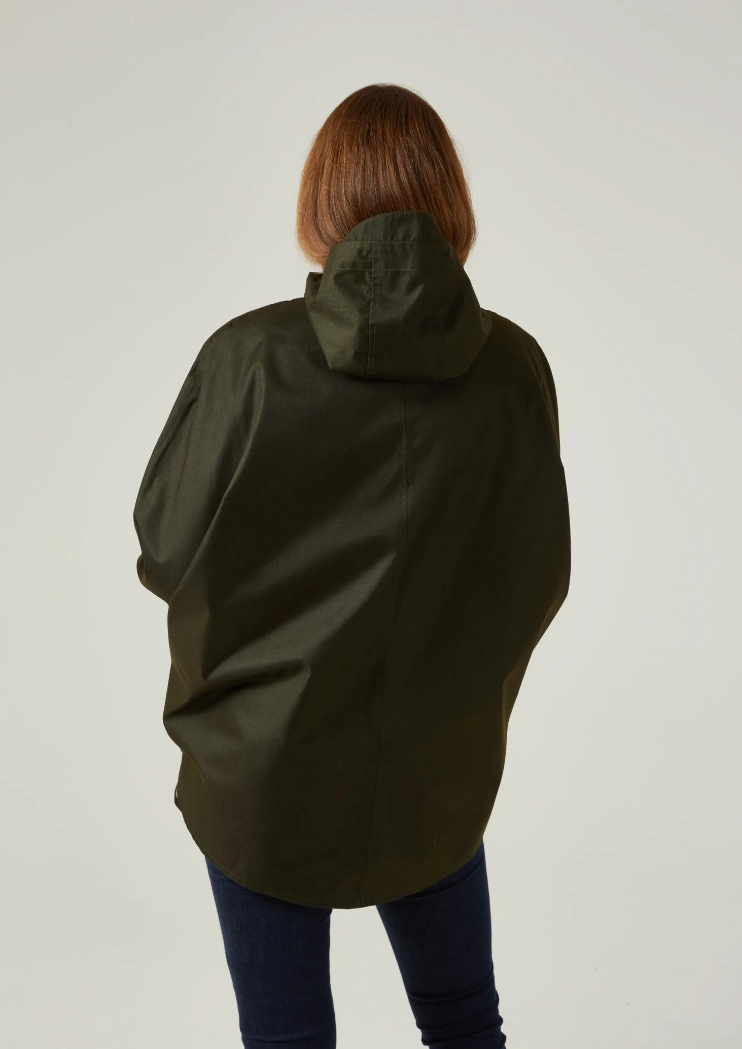 Fernley Ladies Waterproof Cape In Woodland