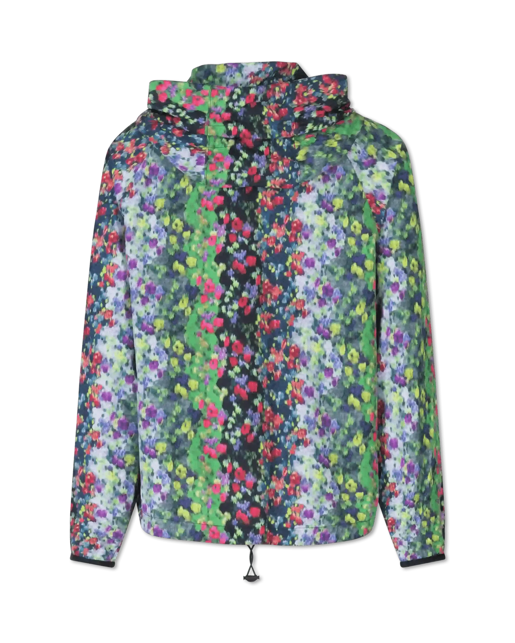 Floral Printed Windbreaker