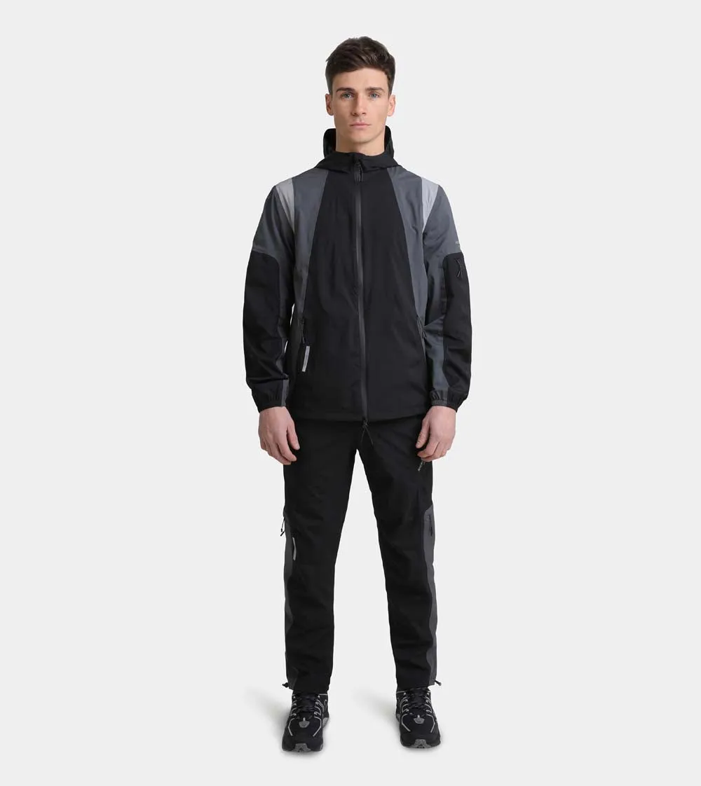 Geres Rain Protect Windbreaker | Black AHCA231-02