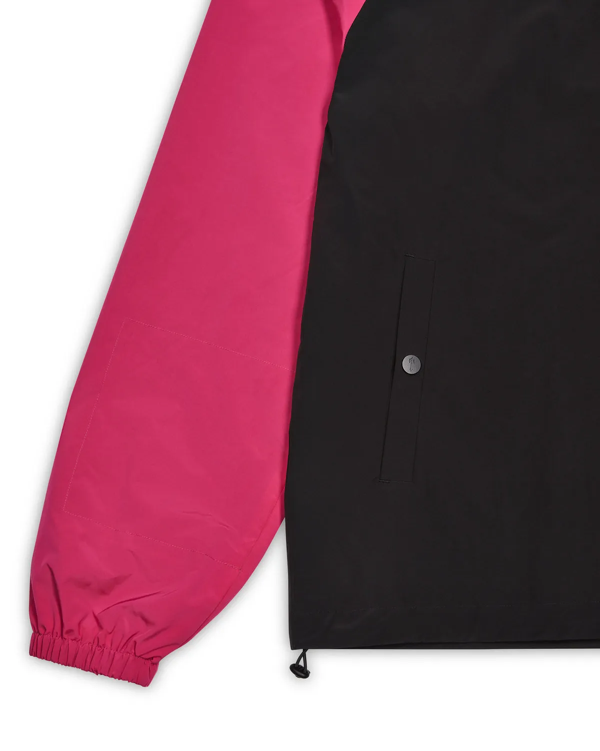 Hyperdrive Windbreaker - Black/Hot Pink