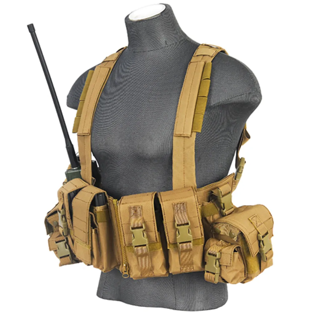 Lancer Tactical T1G Split Front Load Bearing Chest Rig