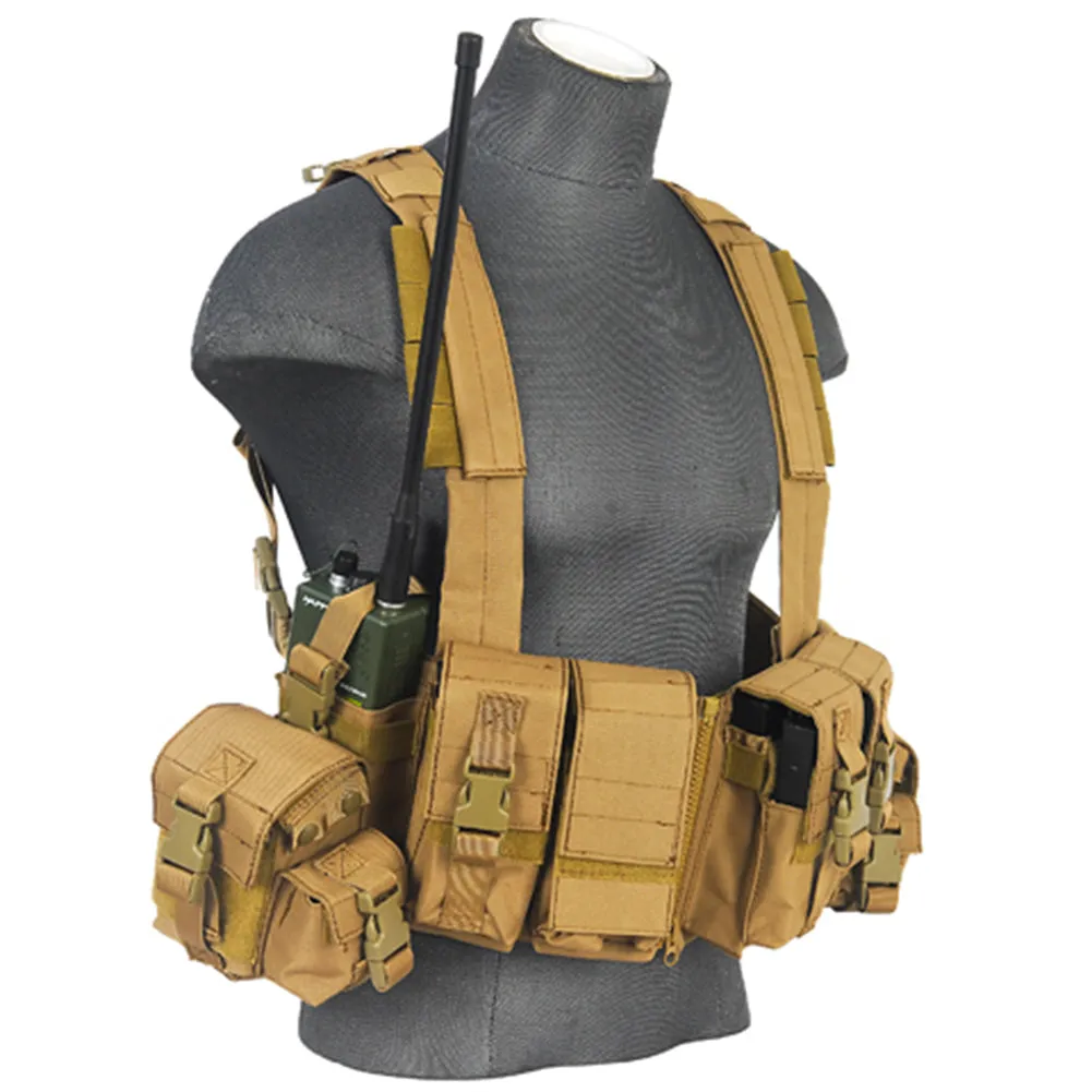 Lancer Tactical T1G Split Front Load Bearing Chest Rig