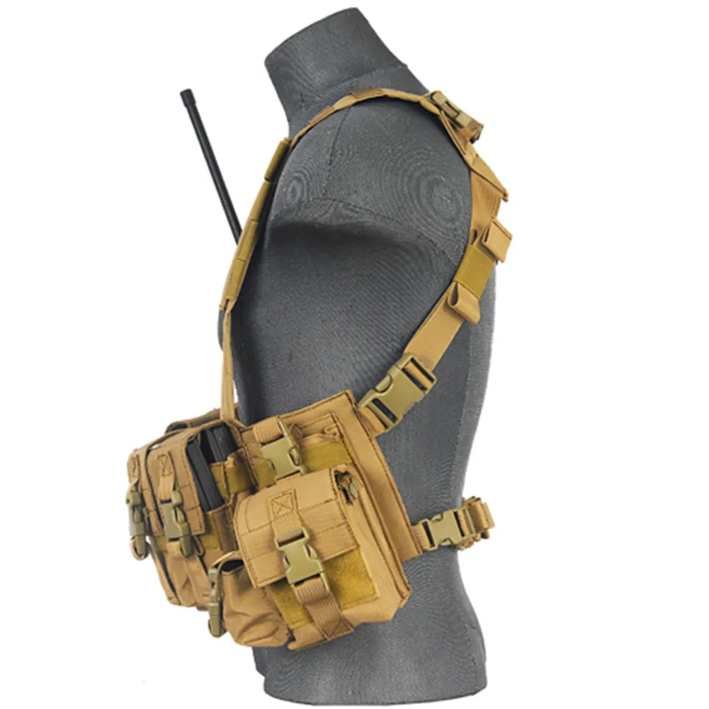 Lancer Tactical T1G Split Front Load Bearing Chest Rig