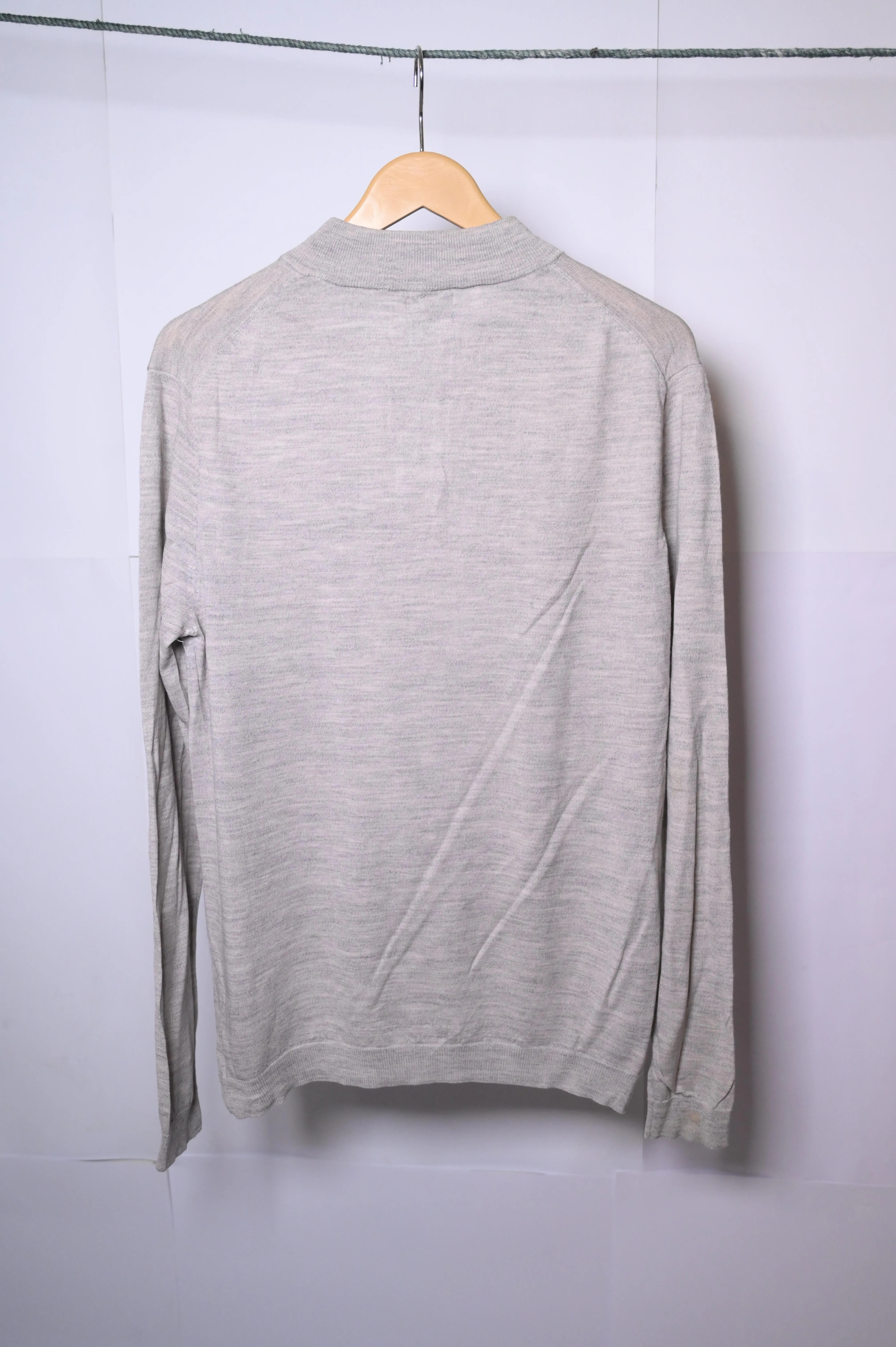 Light Grey Next Large Sweater (Zipper)