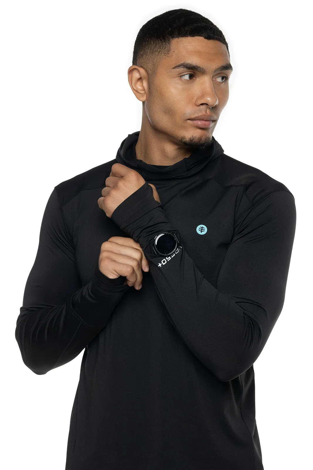 Men's Agility Performance Hoodie | Black