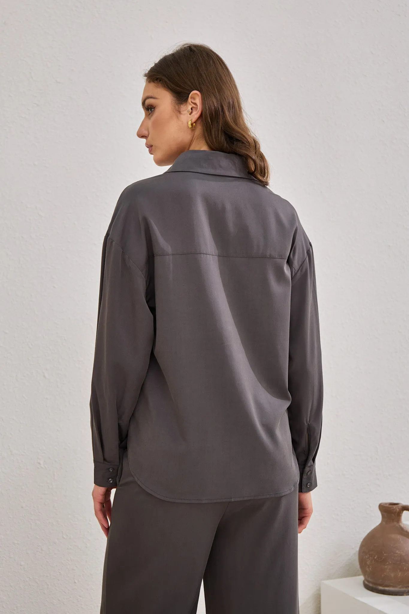 Page Charcoal Cupro Shirt