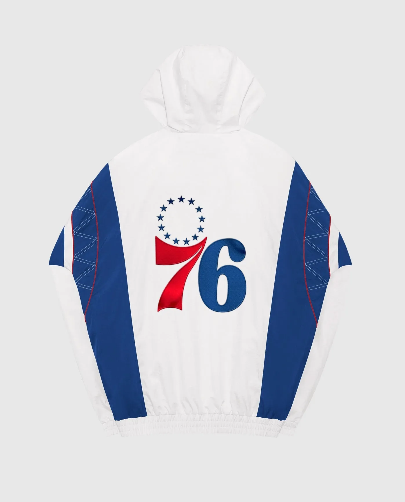 Philadelphia 76ers Home Team Half-Zip Jacket