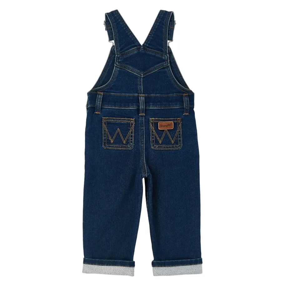 PQJ556D - Wrangler Baby / Toddler Denim Overalls