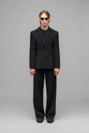 "PORTRAIT" DOUBLE BREASTED SUIT JACKET