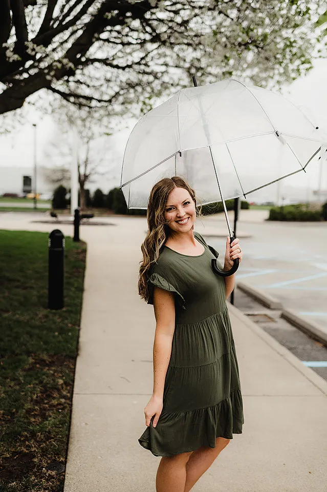 Ruffle Swing Dress