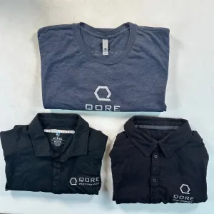 Short Sleeve Qore Performance Shirts (Various Sizes)