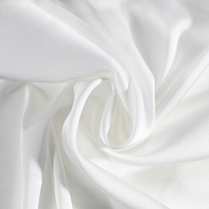 Silky Satin Stretch - Ivory