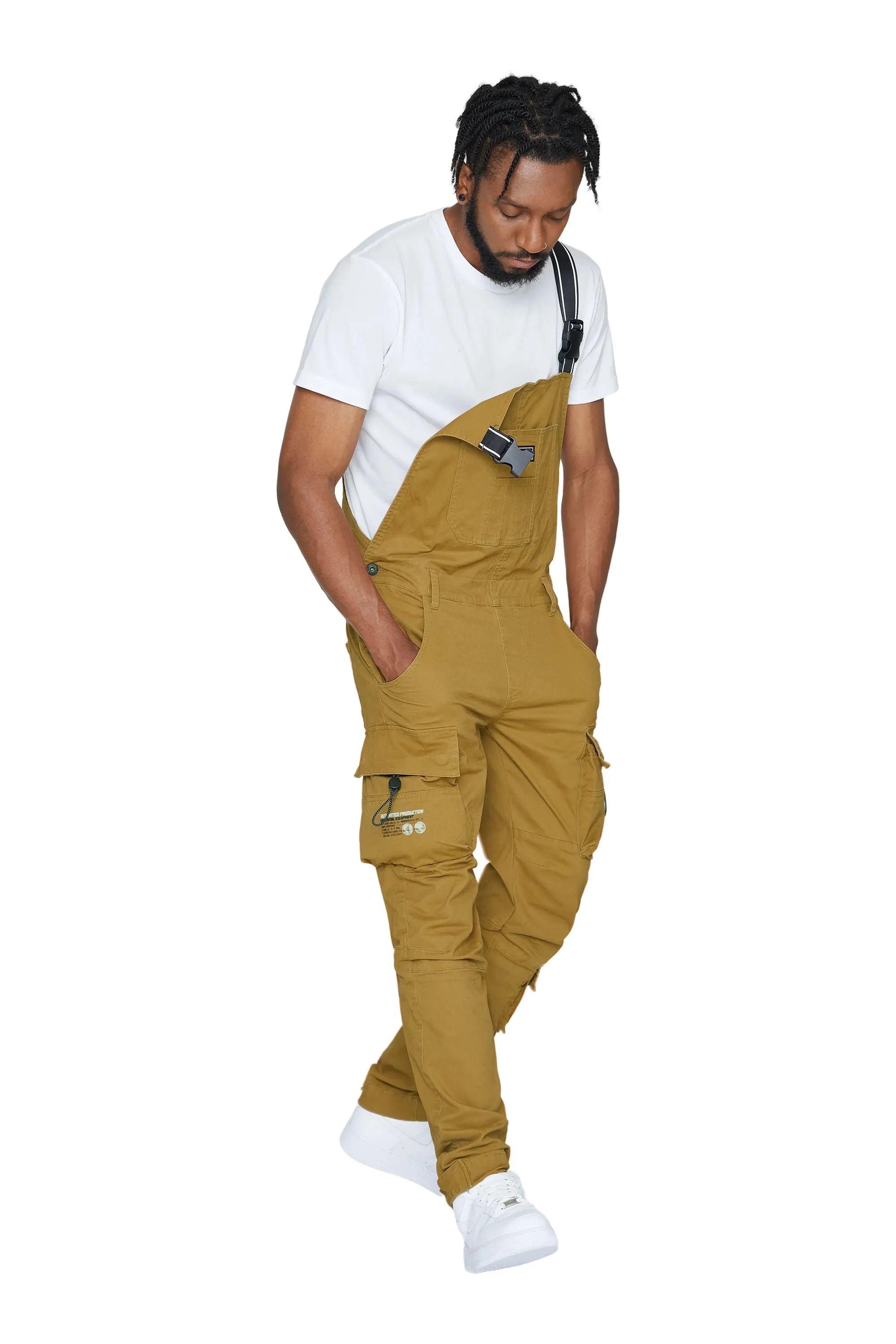 Smoke Rise - Twill Utility Overall - Timber - Cumin