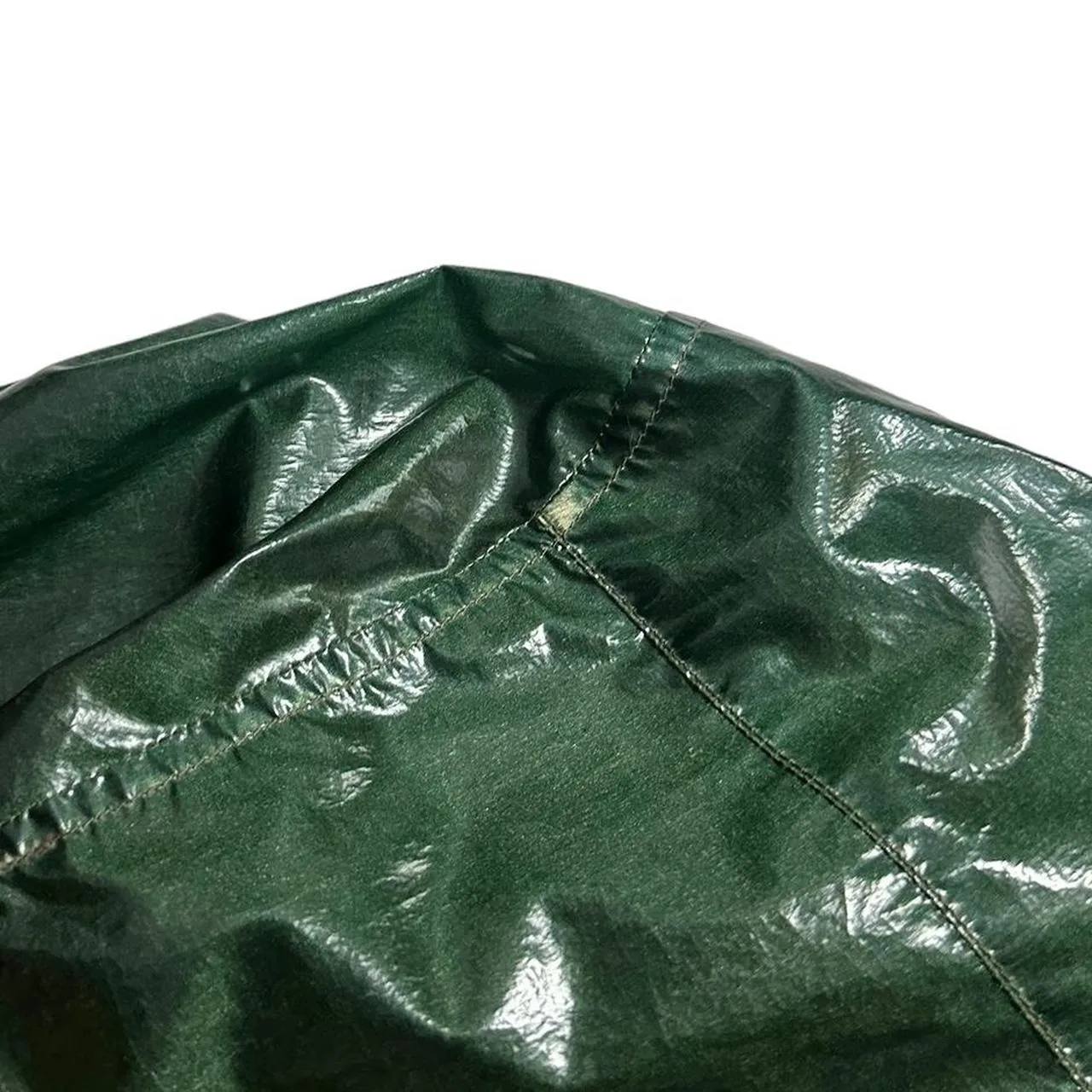 Stone Island 1992 Glazed Silk 'Toffee Wrapper' Jacket