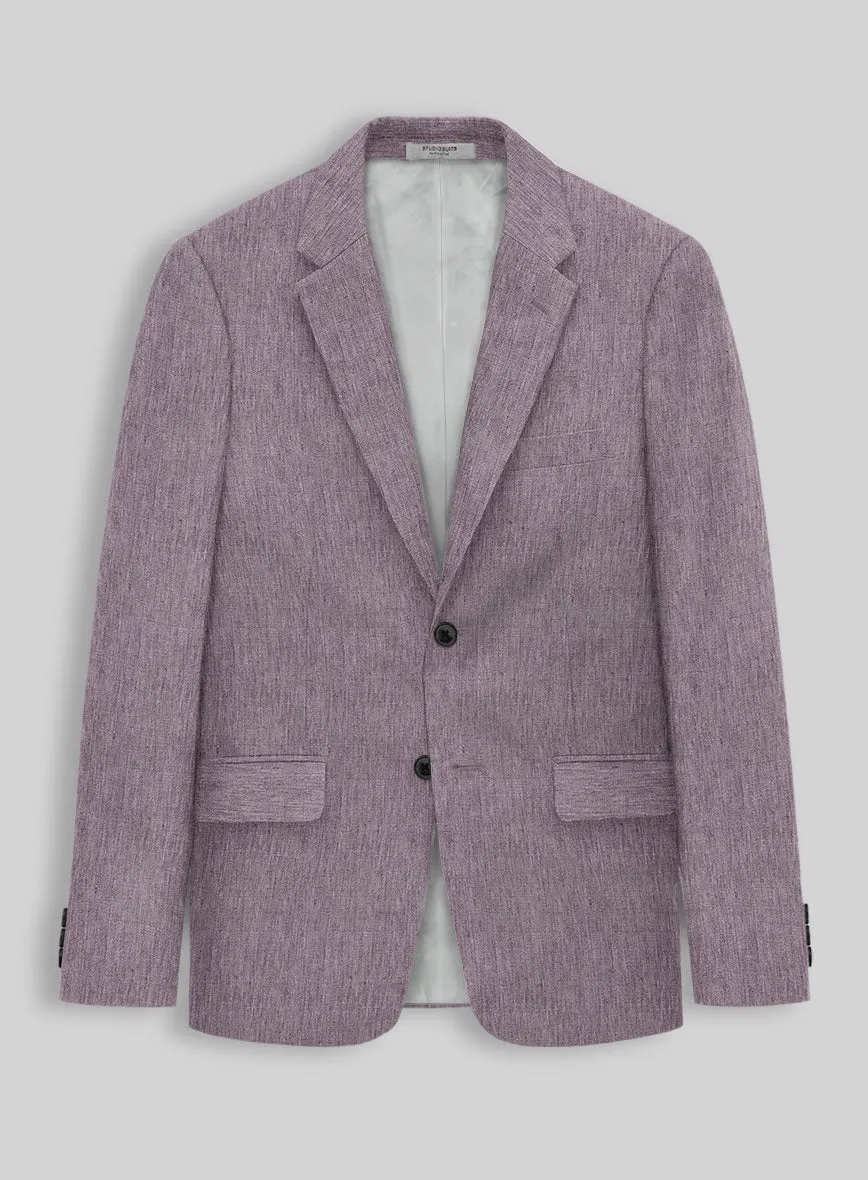 Stylbiella Spring Purple Linen Suit