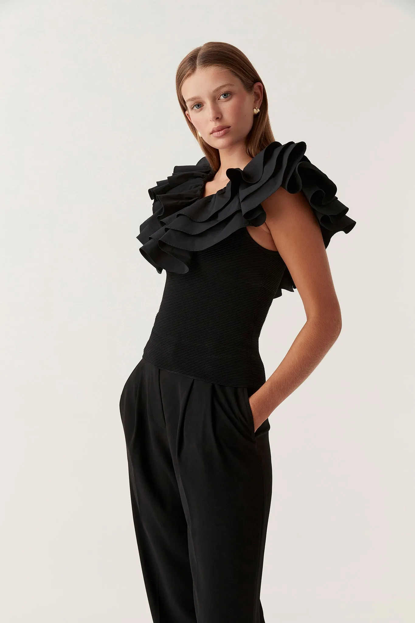 Transcendent Ruffle Top