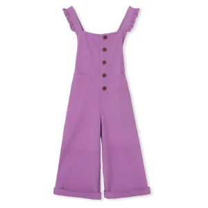 Twill Violet Overalls