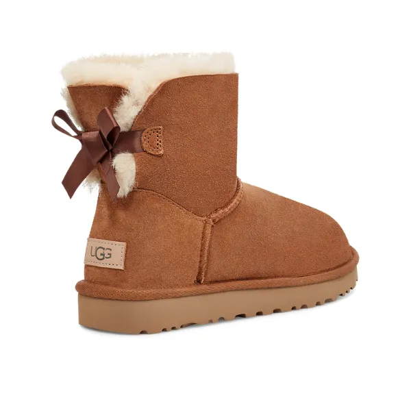 UGG Women's Mini Bailey Bow II Chestnut