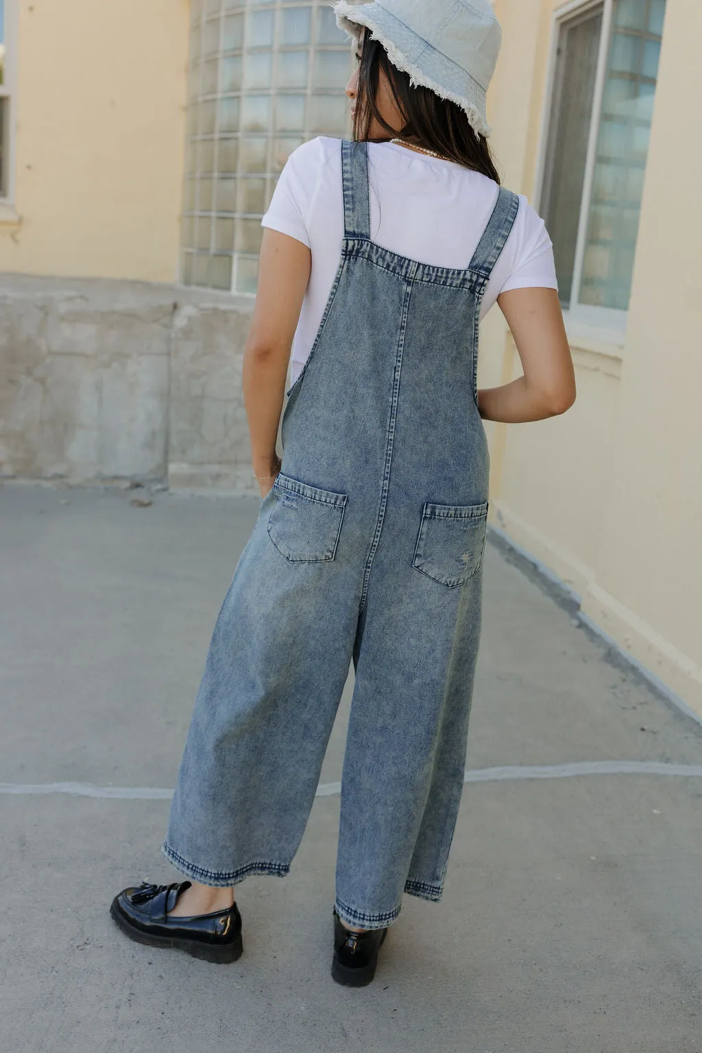 Vemeer Overalls-Washed Denim