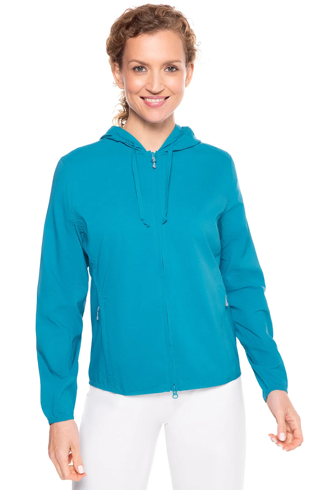 Women's Arcadian Packable Sunblock Jacket | Tahitian Teal