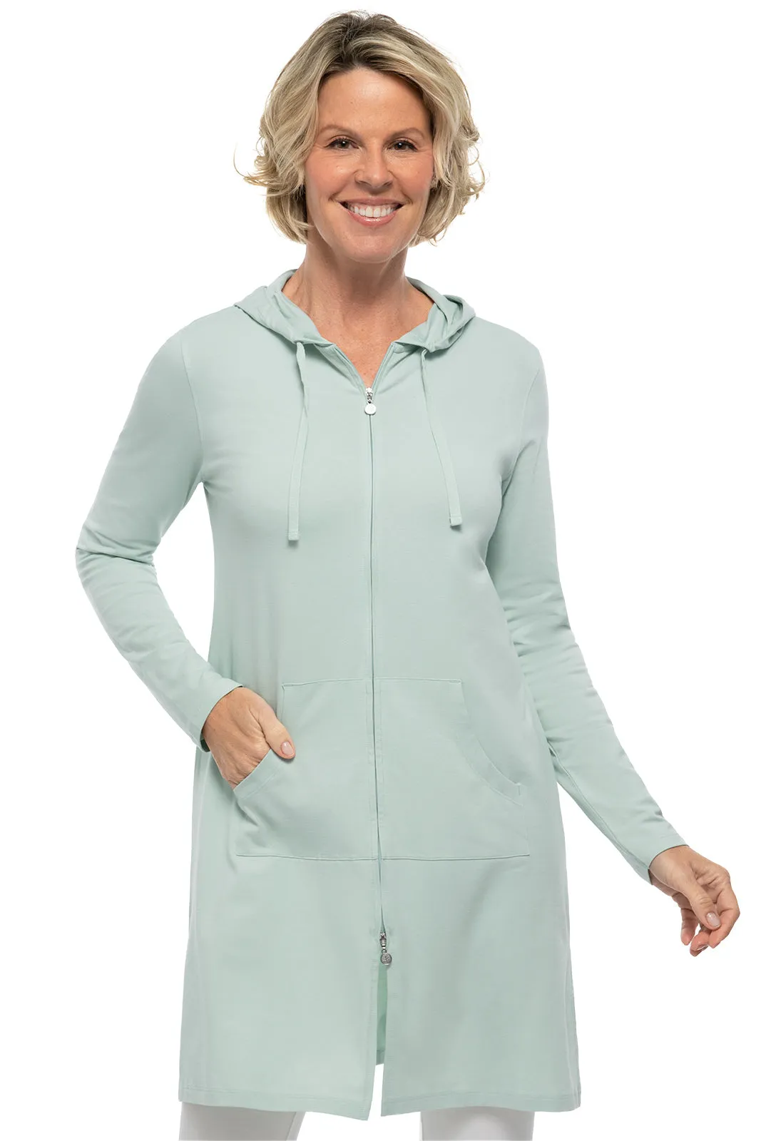 Women's Cabana Hoodie | Misty Aqua