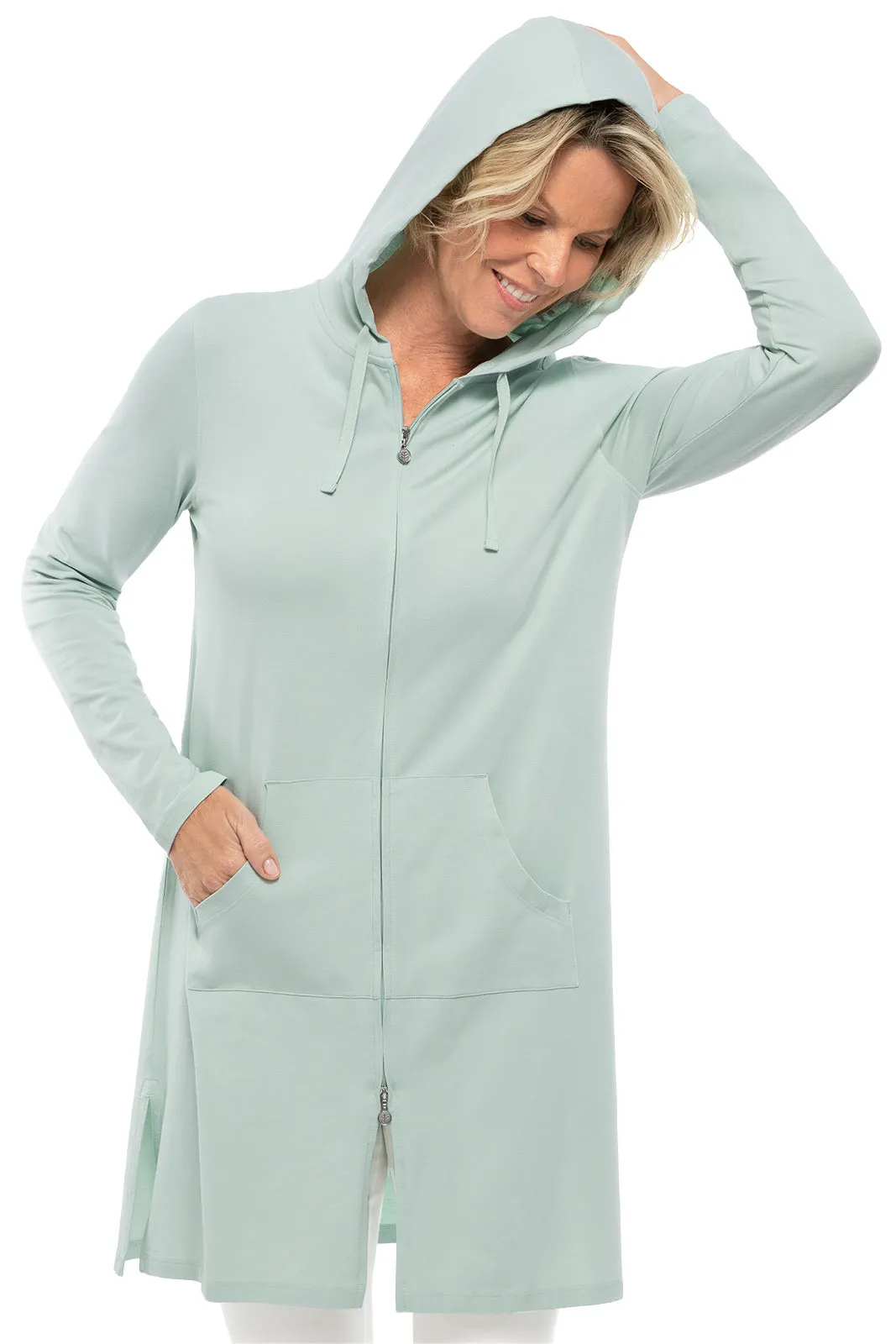 Women's Cabana Hoodie | Misty Aqua