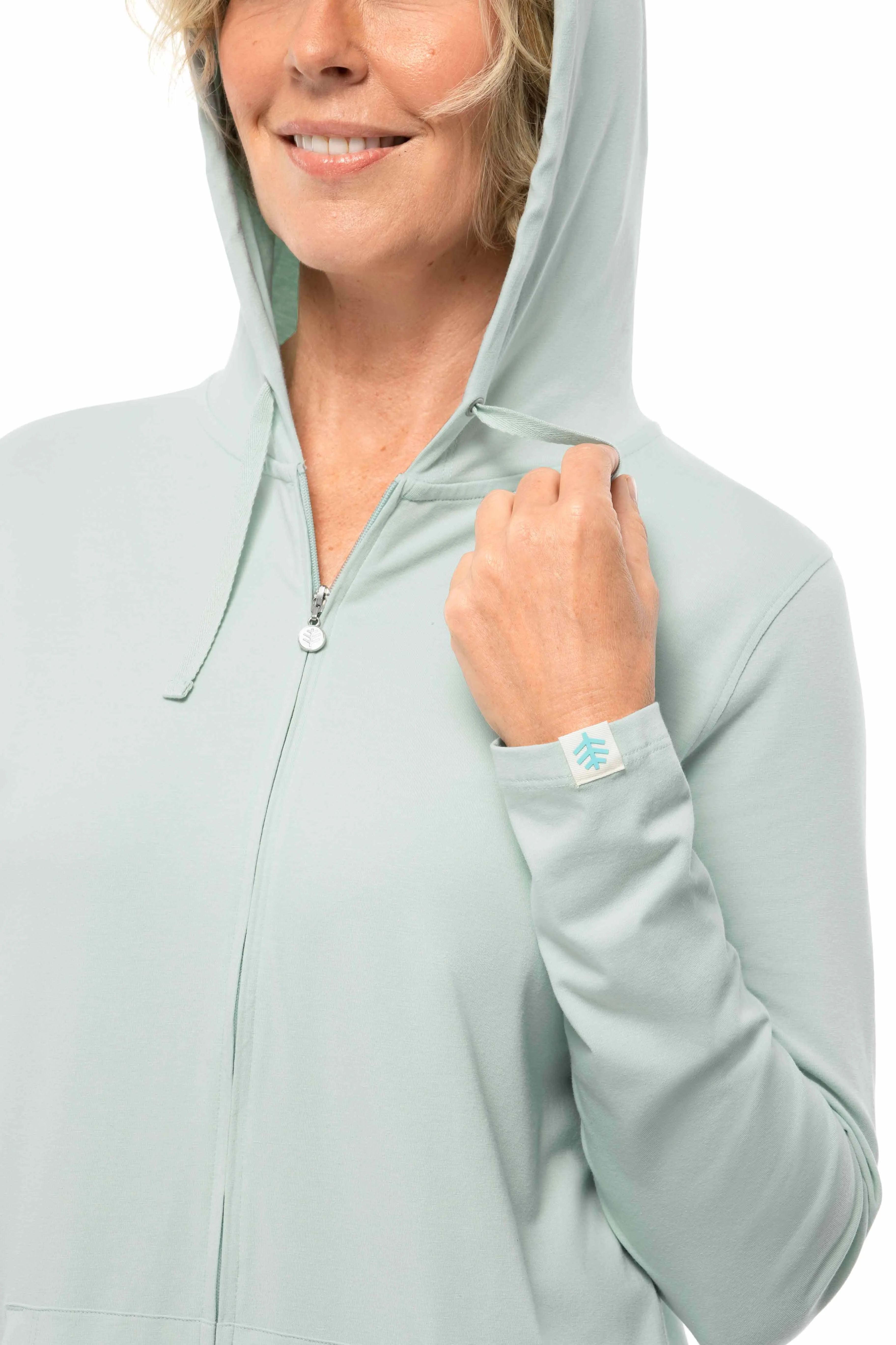 Women's Cabana Hoodie | Misty Aqua