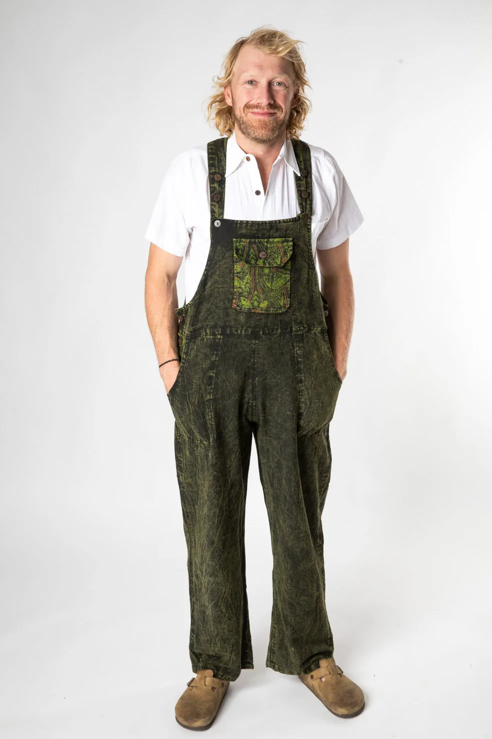 Woodland Festival Mushroom Overalls