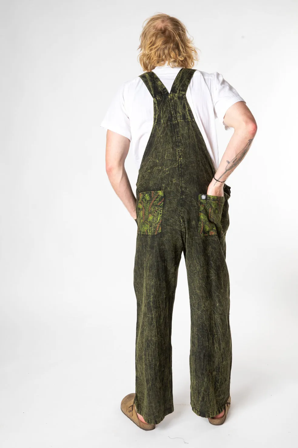 Woodland Festival Mushroom Overalls