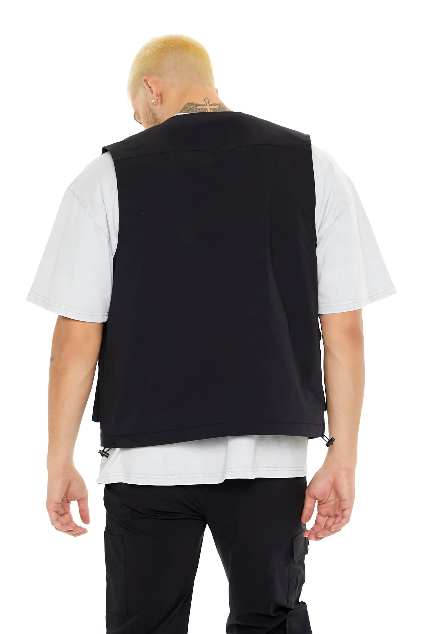 Zip-Up Cargo Vest